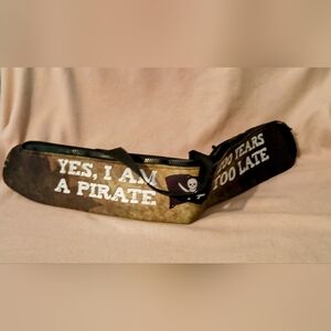 Pirate Themed Brown and Black Bag